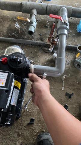 阿堯 - 加壓馬達更換