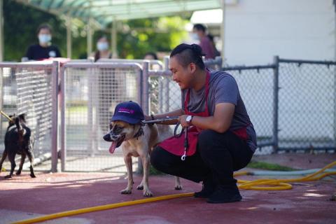 提供調酒shot服務的專家曾怡晨