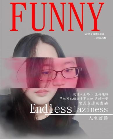 王魚 - 這是一次試做雜誌封面要求我們以自己的照片去修改而做出的作品。