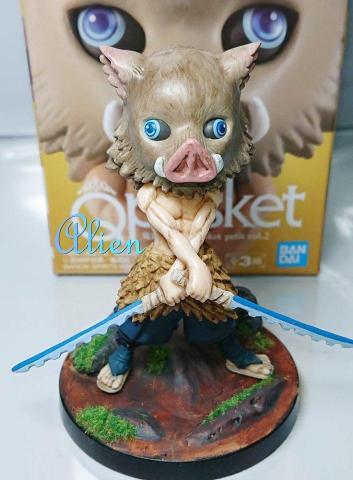 Alien模型代工 - 小QP公仔改色改地台