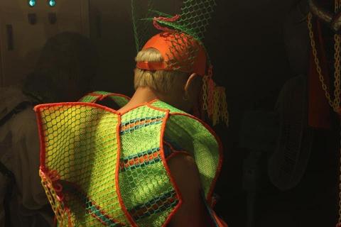 王柏堯 - 畢業展後台