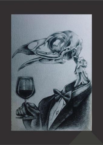 微生物工作室 - 插畫-紳士