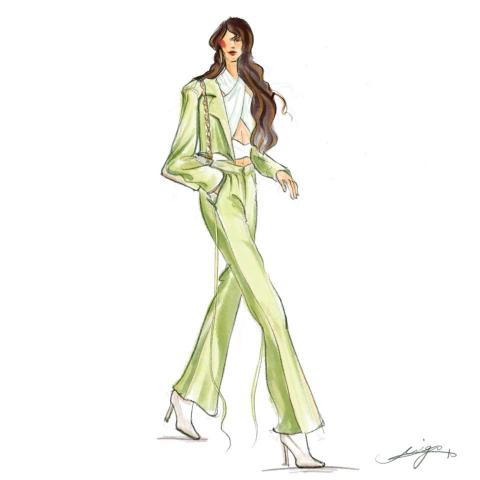 Migo插畫教室 - 時尚插畫２