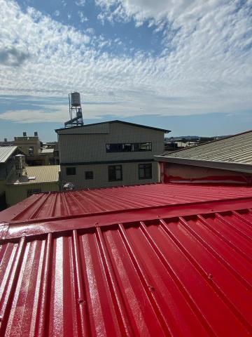 旭懿工程行 - 屏東 屋頂防鏽、面漆完工