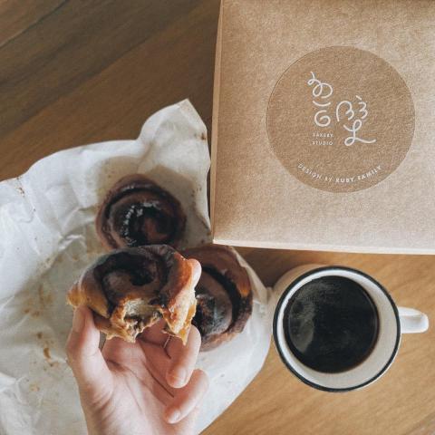 青苔 moss graphic - 包裝貼紙設計/Logo設計