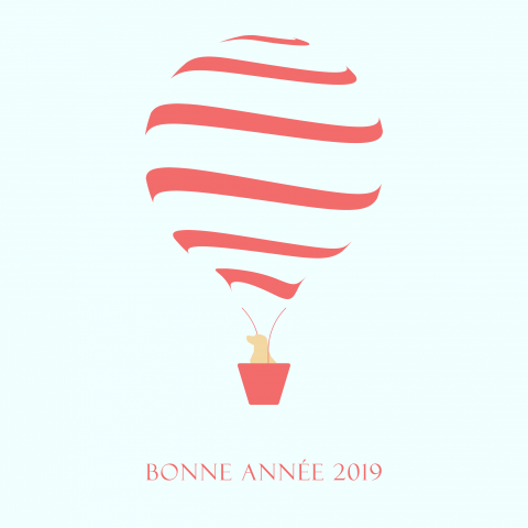 Jr 平面設計 - 2019新年意象
主視覺