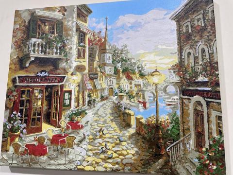 許瑜娟 - 數字油畫困難度5⭐️⭐️⭐️⭐️⭐️繪製約5-7工作天 