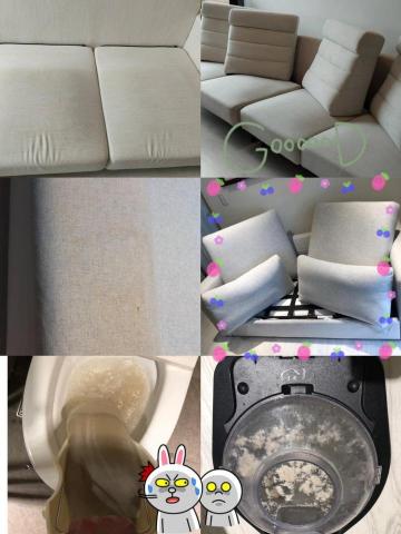 格瑞拉Gorilla 專業除蟎殺菌 - 假日工事。謝謝客人的信任及認同。
今日接單竹北2位顧客，2組沙發！！
淺色沙發真的好有質感又耐看?
維護不易嗎⁉️別擔心➰清潔除蟎殺菌交給格瑞拉?就對了
