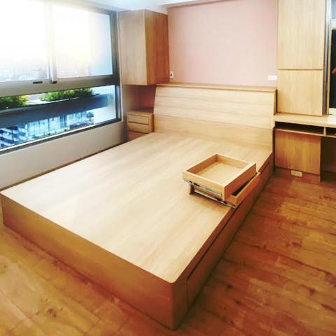 井利室內裝修工程公司 - 系統櫃房間配置案例1