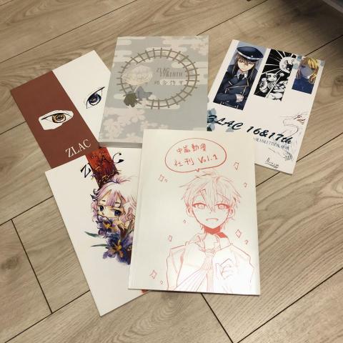 蘇文昭 - 高中社團刊物，其中內含我的作品兩萬字以上。