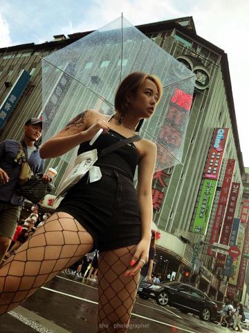 徐山影像 - 西門華年大樓前 使用低角度營造宏偉的感覺