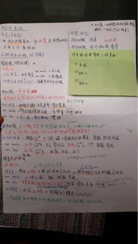 吳珮榆（臺灣大學） - 手寫筆記給學生參考（一開始會給他我自己寫的，後來才是指導學生自己寫）