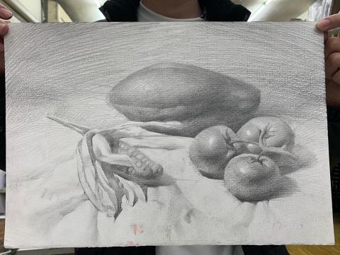 黃煜翰 - 鉛筆素描靜物 黃煜翰 - 鉛筆素描靜物