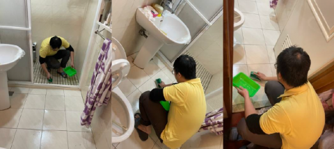 鼎立興開發工程管理顧問股份有限公司 - 浴廁防滑措施施作