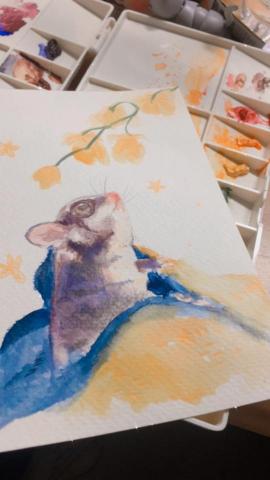 李沛蓁 - 水彩繪畫