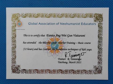 Yoga @石門水庫 - 2021年在台灣複訓初階親子瑜伽師培