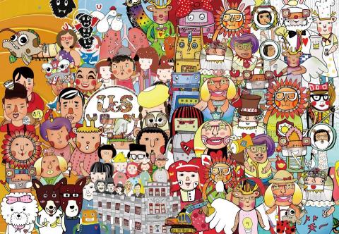 叔叔與妹妹的叔叔 - 赤毛族圖像授權角色