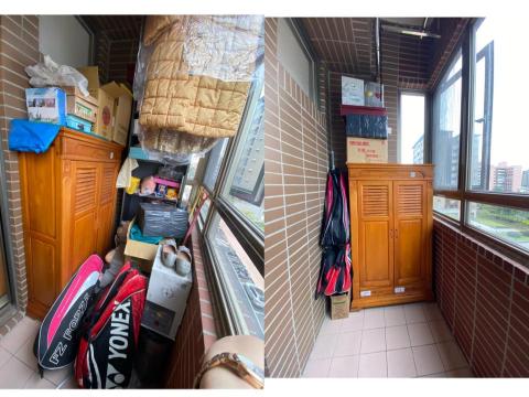 甄爺～甄幸福收納～ - 陽台整理前/整理後/