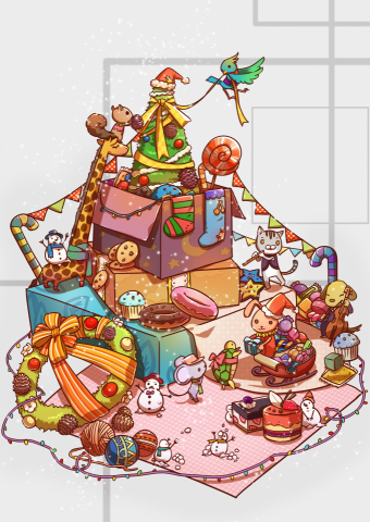 Nariacake  - 動物祭典 ｜童書風