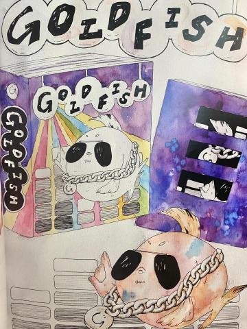 家萱 -  嘗試書本封面設計，以及平面排版