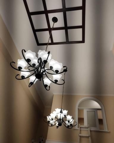 迦南水電宅修 - 吊燈裝設