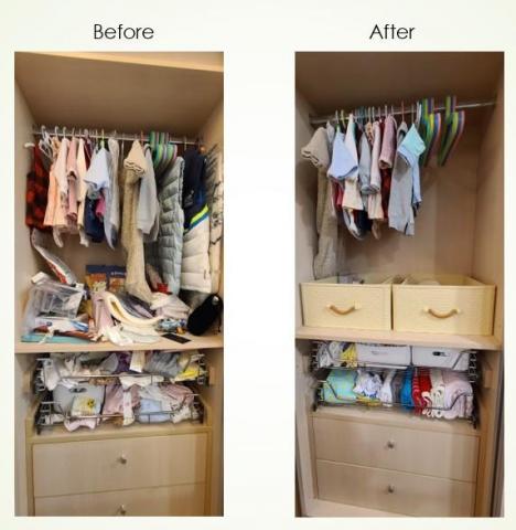 享收納 - 專屬孩子的衣櫃空間