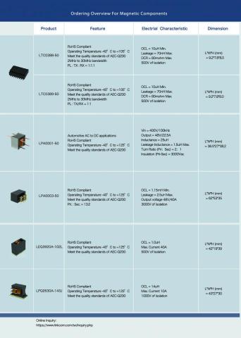 韻白工作室  網頁.視覺.UIUX.＿＿ - 電動車之電子元件型錄設計2