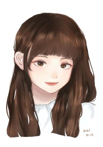 Moyᴀ̆̈ -  漫畫人像-朋友生日祝賀❤️