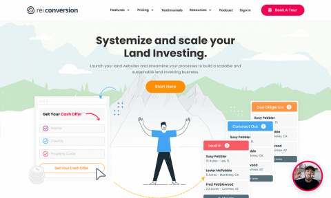 森點有限公司 - 品牌識別設計、網站設計、網站開發、服務諮詢，客戶網站：https://reiconversion.com/