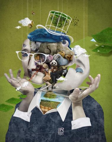 Aaron艾倫 - 國際亞洲區插畫比賽優選