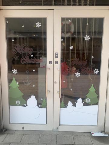 JoJo 設計屋 - 聖誕節窗貼設計