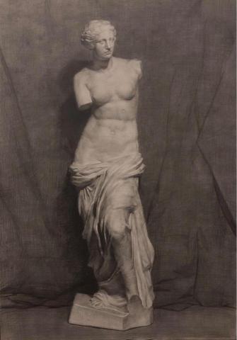 呂沅澤 (濁水藝術工作室） - 石膏像鉛筆寫生