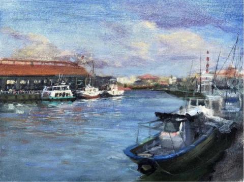 呂沅澤 (濁水藝術工作室） - 油畫寫生