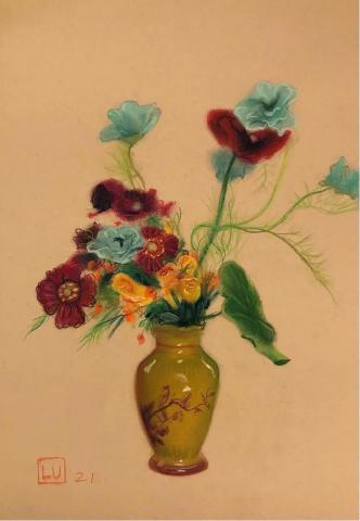 呂沅澤 (濁水藝術工作室） - 粉彩寫生