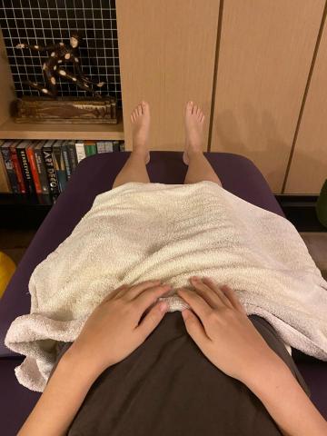 健身教練 馬斯 的到府按摩 訓練 減脂 肌力 變壯 抗衰老 - 放鬆按摩完的正確腿長與角度