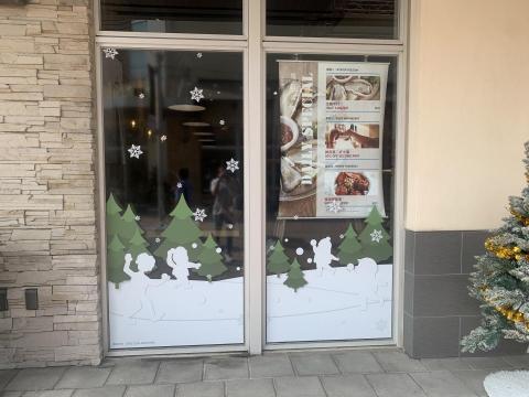 JoJo 設計屋 - 聖誕節窗貼設計