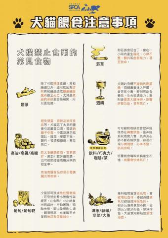 阿學RXue - SPCA|寵物餵食注意事項-排版設計 阿學RXue - SPCA|寵物餵食注意事項-排版設計
