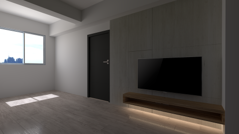 一之川圖藝設計工作室 - 電視牆及電視櫃設計