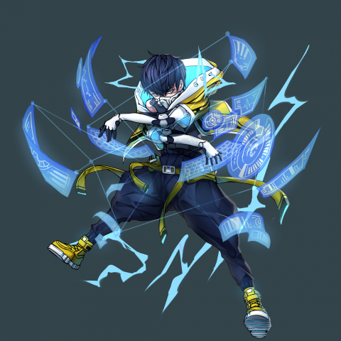 陳冠霖 - 【插畫】駭客立繪