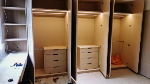 皓陽機電水電 - 衣櫃燈安裝