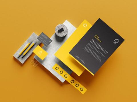 Graphic Designer Jian Xin Wang - Atom 3D Printer 品牌設計