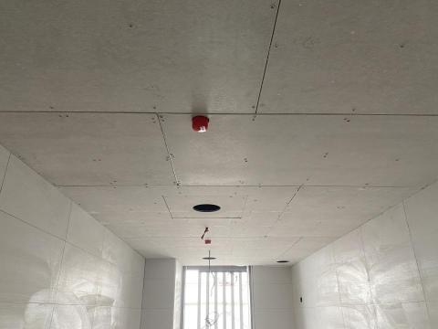 輕鋼架/輕隔間/防火隔間/造型天花/自工價廉 - 平釘暗架天花板