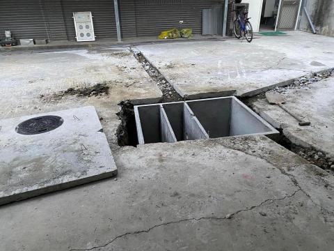 大員林打石工程 - 匯流池管線工程