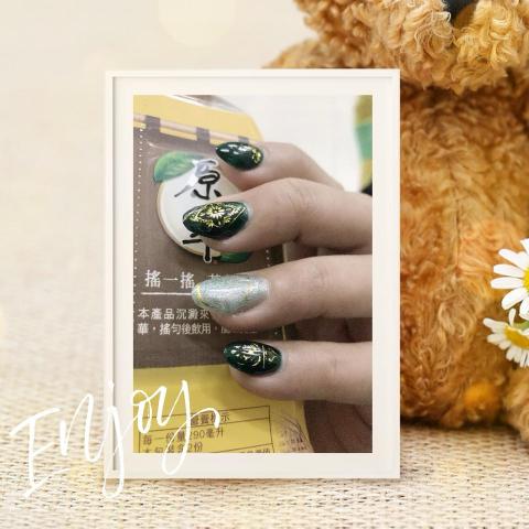 黃瀞瑩 黑大方工作室 - 於108年考完美甲-乙丙級證照