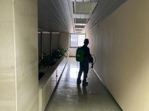 頂頂企業有限公司 - 台電殺菌消毒作業