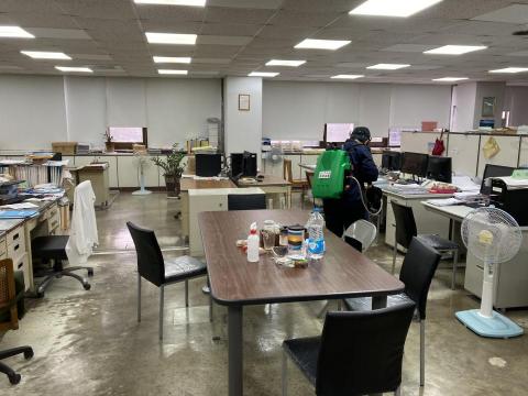 頂頂企業有限公司 - 台電殺菌消毒作業