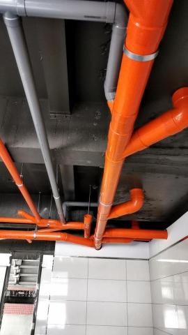 皓陽機電水電 - 吊管配管