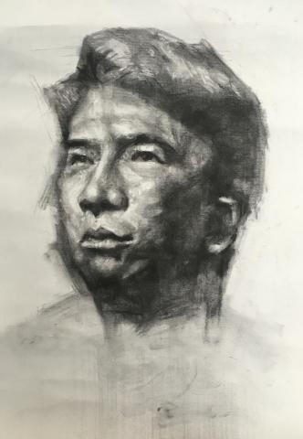 郭怜妃 - 人像素描