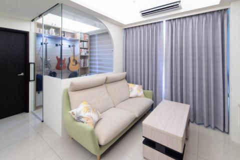 禎咖都棲室內裝修設計有限公司‧袁禎佑建築師 - 男主人的練琴室