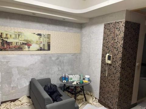 🍄裕安清潔油漆設計🌱室內裝潢 - 壁紙處理掉後批土研磨